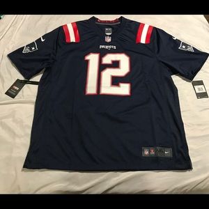Tom Brady New England On Field Jersey Nike XXL